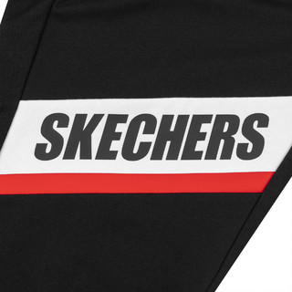 SKECHERS 斯凯奇 男子运动长裤 L320M208/0018 黑色 S