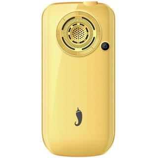 小辣椒 G109 移动联通版 2G手机 金色