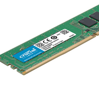 Crucial 英睿达 DDR4 2666MHz 台式机内存 普条 4GB CT4G4DFS8266