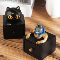 大英博物馆 安德森猫和她的朋友们系列 首饰收纳盒 巴斯特款