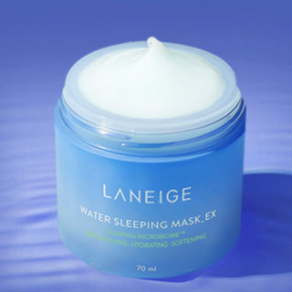 LANEIGE 兰芝 护肤套装 (第五代益生修护睡眠面膜70ml+莓果味夜间保湿修护唇膜3g+水衡透润精华水15ml+保湿乳15ml)