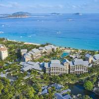 金茂三亚亚龙湾希尔顿大酒店高级海景大/双床房