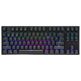 ROYAL KLUDGE RK987 87键 2.4G蓝牙 多模无线机械键盘 黑色 国产红轴 RGB