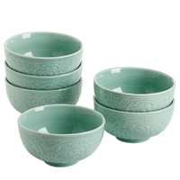 苏氏陶瓷 陶瓷碗 4.5英寸 6件套