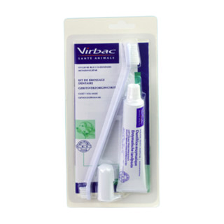 Virbac 维克 猫狗通用 牙刷牙膏套装 2件套