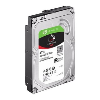 SEAGATE 希捷 酷狼IronWolf Pro系列 3.5英寸 NAS硬盘 4TB（CMR、7200rpm、256MB）ST4000NE001