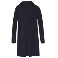 K-BOXING 劲霸男装 男士中长款风衣 FFHA3188 深蓝色 4XL