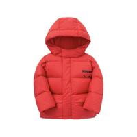 balabala 巴拉巴拉 208421107110-60611 男童羽绒服 中国红 110cm