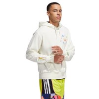 adidas ORIGINALS LOVE UNITES HOO 中性运动卫衣 H43970 白色 M