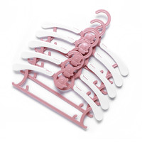 jielipu 洁丽仆 儿童伸缩衣架 10个 粉色