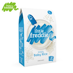 LittleFreddie 小皮 原味有机高铁大米粉宝宝辅食婴儿营养米糊米粉(6+月龄适用)