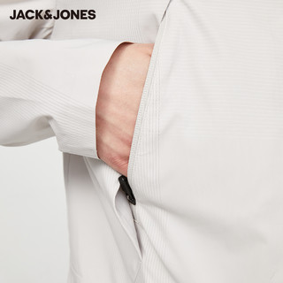 JackJones杰克琼斯男秋潮流时尚防风防泼水连帽轻薄短款夹克外套