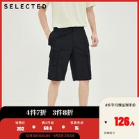 SELECTED思莱德新款多口袋设计工装五分休闲短裤男士S|4202SH031