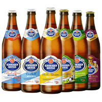 LEERON 德国原装进口精酿 施纳德啤酒1234567号小麦啤黑啤500ml瓶装