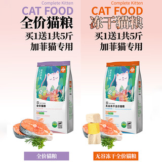 e-WEITA 味它 加菲猫专用猫粮成猫幼猫猫粮异国短毛猫全价主粮1.25kg共5斤