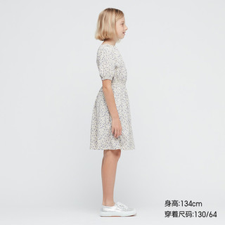 优衣库 童装/女童 印花连衣裙 夏季(短袖) 436895 UNIQLO