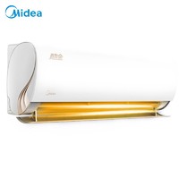 Midea 美的 1.5匹新一级能效变频冷暖壁挂式空调挂机电wifi自清洁酷金1.5匹