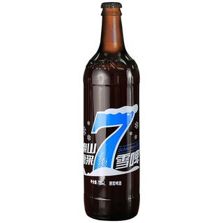 TAISHAN 泰山啤酒 加红枣枸杞的泰山原浆啤酒7天雪啤，冬季特酿10度全麦芽酿造啤酒整箱720ml