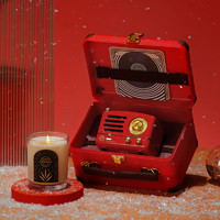 猫王 收音机 小王子OTR无线便携蓝牙音箱复古家用低音炮音响 乐逅香氛冬日新年圣诞礼品礼盒
