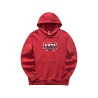 ANTA 安踏 生活系列 男子运动卫衣 152118728-1 运动红 S