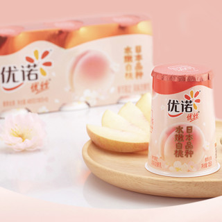 yoplait 优诺 优丝 季节限定 风味发酵乳 水嫩白桃味 135g*6杯