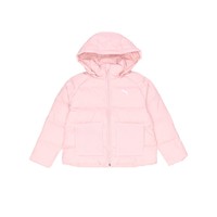PUMA 彪马 593087-15 女童连帽羽绒服 粉色 116cm
