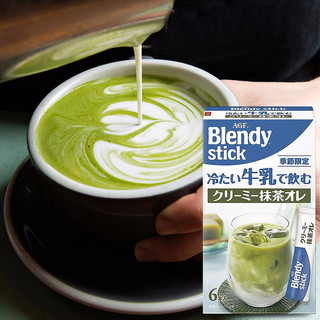 AGF Blendy stick 冷泡 抹茶欧蕾 54g