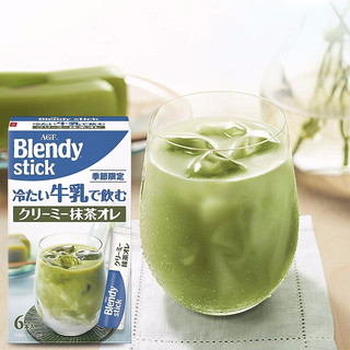 AGF Blendy stick 冷泡 抹茶欧蕾 54g
