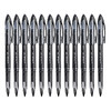 uni 三菱铅笔 UBA-188M 拔帽中性笔 黑色 0.5mm 12支装