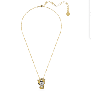 SWAROVSKI 施华洛世奇Zodiac Tiger系列5620291 老虎项链38cm【报价价格 ...