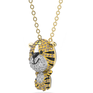 SWAROVSKI 施华洛世奇Zodiac Tiger系列5620291 老虎项链38cm【报价价格 ...