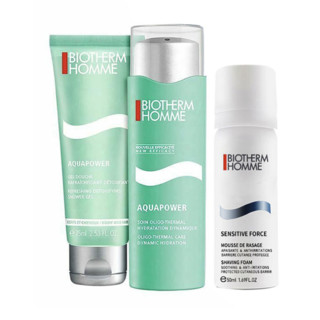 BIOTHERM 碧欧泉 男士护肤礼盒装 (水动力乳液75ml+水动力沐浴啫喱75ml+剃须泡沫50ml)