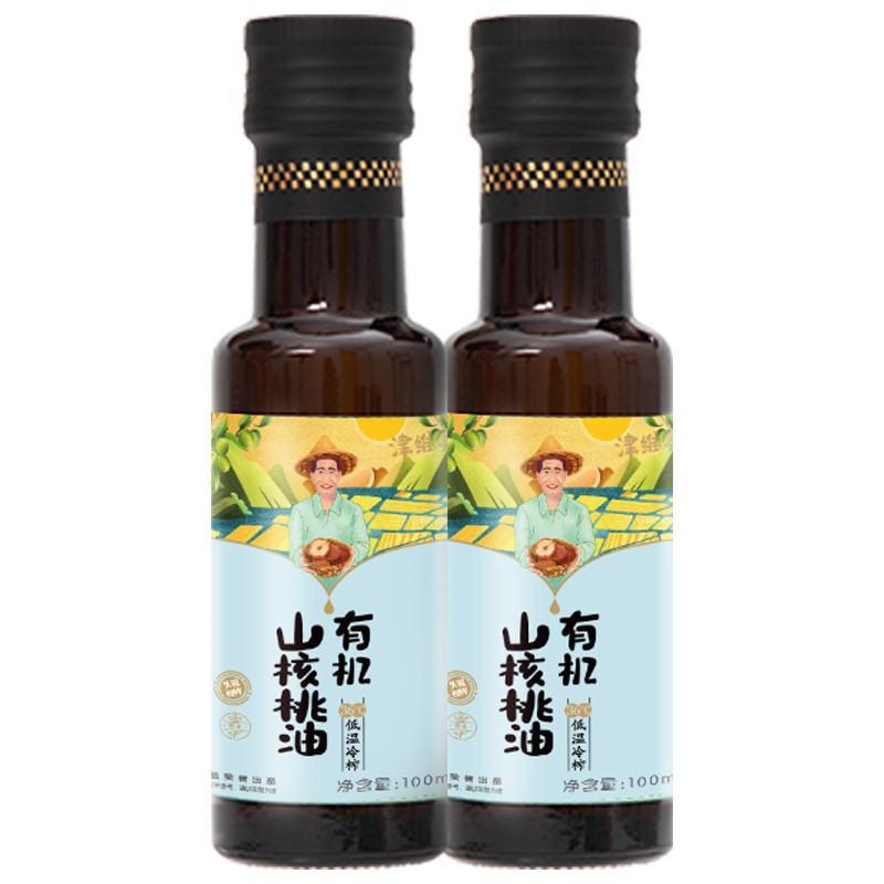 津维多 有机山核桃油 100ml