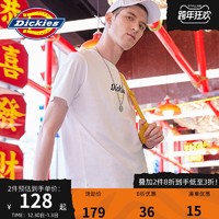 DickiesLOGO绣印花短袖男式 T恤2021夏季棉舒适圆领Tee 8734