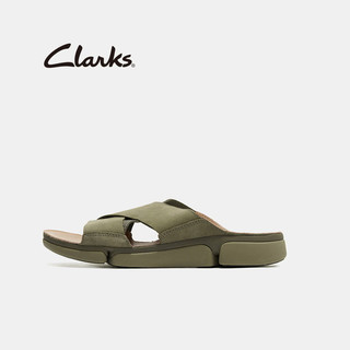 clarks其乐男鞋TriCove Cross夏季沙滩鞋透气舒适休闲潮流凉鞋