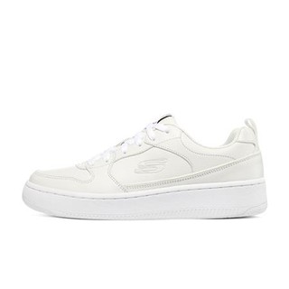 SKECHERS 斯凯奇 Sport Court 92 女子运动板鞋 149920/WNVR 白色 37