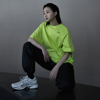 Reebok 锐步 官方2021新款情侣款GU3665联名休闲经典舒适黑色长裤