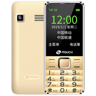 K-TOUCH 天语 T2A 移动联通版 2G手机 金色