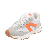 倪小宝 YY-181 儿童休闲运动鞋 桔色 21码