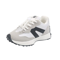 倪小宝 YY-181 儿童休闲运动鞋 白灰色 21码