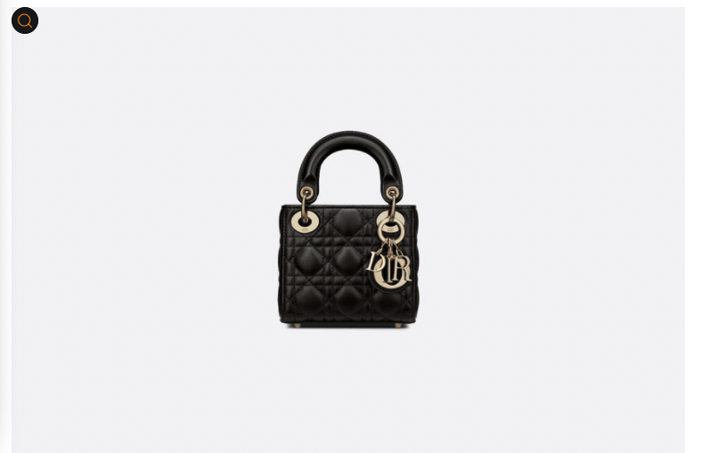 迪奥超迷你 LADY DIOR 手袋