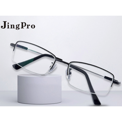 JingPro 镜邦 1.67超薄防蓝光非球面树脂镜片+镜邦7321记忆钛架（适合0-800度）