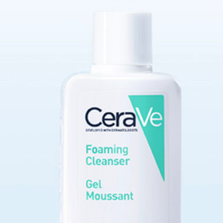 CeraVe 适乐肤 护肤套装 (修护净颜泡沫啫喱20ml+修护保湿润肤乳20ml)