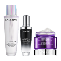 LANCOME 兰蔻 护肤套装 (净澈焕肤双重精华水150ml+第二代全新精华肌底液50ml+塑颜紧致焕白霜50ml)