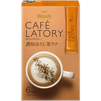 AGF Blendy CAFE LATORY 浓厚泡沫牛奶咖啡 6袋