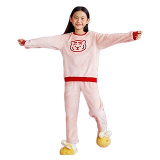 Kappa 卡帕 小老虎合作系列 K0BR2XL93D 儿童家居服套装