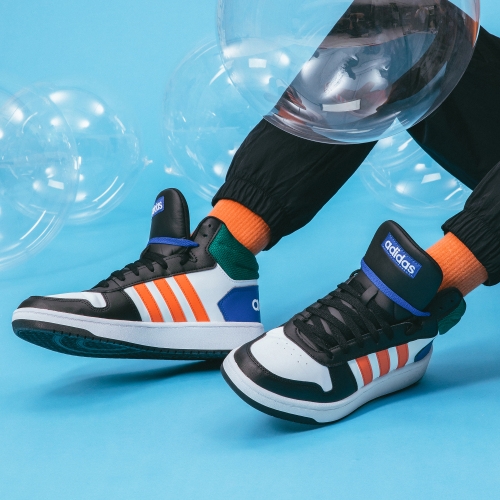adidas NEO HOOPS 2.0 MID GY5891 男子中帮休闲篮球鞋