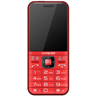 coolpad 酷派 S518 移动联通版 2G手机 红色