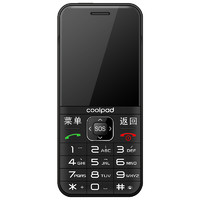 coolpad 酷派 S518 移动联通版 2G手机 黑色