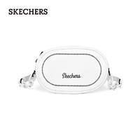 Skechers斯凯奇2021新款男女通用纯色时尚休闲潮流PU单背斜挎包